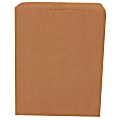 JAM Paper® Merchandise Bags, Medium, Dark Brown Kraft, Pack Of 1,000 Bags
