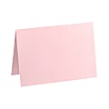 LUX Folded Cards, A9, 5 1/2" x 8 1/2", Candy Pink, Pack Of 50