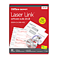 Office Depot® Brand W-2/4-Part 1099 Laser Tax Form Sets And Envelopes With LaserLink Software, 6-Part , Pack Of 50 Sets 1 thumbnail image