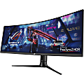 Asus ROG Strix XG43VQ 43.4" Double Full HD (DFHD) Curved Screen Gaming LCD Monitor - 16:9 - Black - 43" Class - Vertical Alignment (VA) - 3840 x 1200 - 16.7 Million Colors - FreeSync 2 - 450 Nit Peak - 1 ms - 120 Hz Refresh Rate - HDMI - DisplayPort 1 thumbnail image