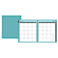 Blue Sky™ Monthly Planner, 8" x 10", 50% Recycled, Knightsbridge, January to December 2018 (100007)