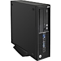 HP Z230 Small Form Factor Workstation - 1 x Processors Supported - 1 x Intel Xeon E3-1241 v3 Quad-core (4 Core) 3.50 GHz - Jack Black 1 thumbnail image