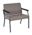 Office Star™ Worksmart® 29" Bariatric Big & Tall Guest Chair, Stratus/Gunmetal Gray 1 thumbnail image