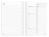 TUL® Discbound Undated Daily Refill Pages, Junior Size, 2 Pages Per Day, 50 Sheets 1 thumbnail image