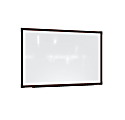 Ghent Prest Magnetic Dry-Erase Whiteboard, Porcelain, 38-1/4” x 50-1/4”, White, Carmel Oak Wood Frame 1 thumbnail image