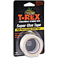 T-REX Double Sided Super Glue Tape - 15 ft Length x 0.75" Width - Acrylic - 1 Each - White