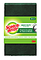 Scotch-Brite™ Scour Pads, Green, Pack Of 3