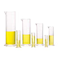 Learning Advantage Graduated Cylinder Set, Clear, Grades 4-12, Set Of 7 Cylinders