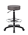 Boss Office Products DOT Mesh Stool, Gray/Black 1 thumbnail image
