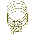 JAM Paper® Large Elastic Gift Wrap String Ties, 22", Metallic Gold, Pack Of 5 Ties 1 thumbnail image