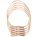 JAM Paper® Medium Elastic Gift Wrap String Ties, 16", Copper, Pack Of 5 Ties 1 thumbnail image