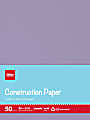 Office Depot® Brand Construction Paper, 9" x 12", 100% Recycled, Purple, Pack Of 50 Sheets 1 thumbnail image
