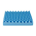 DMI® Convoluted Foam Chair Pad Seat Cushion, 16"H x 18"W x 4"D, Blue