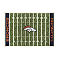 Imperial NFL Homefield Rug, 4' x 6', Denver Broncos