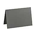 LUX Folded Cards, A1, 3 1/2" x 4 7/8", Smoke Gray, Pack Of 250