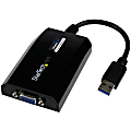 StarTech.com USB 3.0 to VGA Display Adapter 1920x1200 1080p, DisplayLink Certified, Video Converter w/ External Graphics Card - USB32VGAPRO 1 thumbnail image