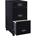 LYS SOHO File Cabinet - 14.3"x18"x29.5" - 3x Drawer(s)  - VF318EMBK 1 thumbnail image
