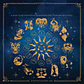 2026 Willow Creek Press Art & Design Monthly Wall Calendar, 12" x 12", Astrology, January To December, 55274 1 thumbnail image