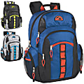 Trailmaker Multi-Pocket Backpacks, 3 Assorted Colors, Set Of 24 Backpacks