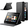 SUP Slim Carrying Case Amazon Tablet, Black, Polyurethane Leather Body, 7.8"H x 5.3"W x 1 thumbnail image