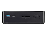 Shuttle XPC nano NC03U3 - Barebone - mini PC - 1 x Core i3 7100U / 2.4 GHz ULV - RAM 0 GB - HD Graphics 620 - Gigabit Ethernet WLAN: - 802.11b/g/n - black