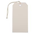 JAM Paper® Medium Gift Tags, 4-3/4" x 2-3/8", White, Pack Of 10 Tags 1 thumbnail image