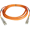 Tripp Lite 6M Duplex Multimode 62.5/125 Fiber Optic Patch Cable LC/LC 20' 20ft 6 Meter - 19.69ft - Orange