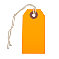 JAM Paper® Small Gift Tags, 3-1/4" x 1-9/16", Neon Orange, Pack Of 10 Tags 1 thumbnail image