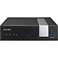 Shuttle XPC DX30 Barebone System - Slim PC - Celeron J3355 2 GHz - DDR3L SDRAM Maximum RAM Support - HDMI - DisplayPort - 2 USB 3.0 Port(s) - 3 Year 1 thumbnail image
