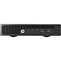 HP Business Desktop 260 G1 Desktop Computer - Intel Core i3 i3-4030U 1.90 GHz - 4 GB DDR3 SDRAM - 500 GB HDD - Windows 7 Professional 64-bit (English) upgradable to Windows 8.1 Pro - Desktop Mini - Black 1 thumbnail image