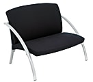 Alba Reception Chairs, Black, Set Of 2
