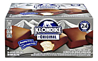 Klondike Original Ice Cream Bars, 4.5 Oz, Box Of 24 Bars