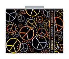 Barker Creek Tab File Folders, 8 1/2" x 11", Letter Size, Peace, Pack Of 12 1 thumbnail image