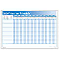 ComplyRight® 2026 Calendar Planner, 36" x 24", Full Vacation 1 thumbnail image