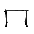 FlexiSpot E7B Heavy-Duty Electric Height-Adjustable Desk Base, 48-7/16"H x 74-13/16"W x 22-13/16"D, Black 1 thumbnail image