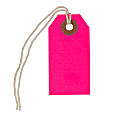 JAM Paper® Tiny Gift Tags, 3-3/8" x 2-3/4", Pink, Pack Of 10 Tags 1 thumbnail image