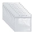 COSCO CDC Vaccine Card Holder, 4-5/16" x 4-7/16", Clear, Pack Of 10 Holders