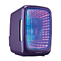 Frigidaire 0.14 Cu. Ft. 6-Can Retro Gaming Light-Up Portable Beverage Mini Fridge, Purplehaze 1 thumbnail image