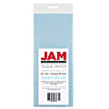 JAM Paper® Tissue Paper, 26"H x 20"W x 1/8"D, Baby Blue, Pack Of 10 Sheets