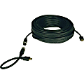 Tripp Lite Standard Speed HDMI Easy Pull Cable Digital Video with Audio (M/M) 100ft - Type A Male HDMI - Type A Male HDMI - 100ft - Black 1 thumbnail image