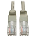 Tripp Lite Gray Category 5e patch cable, 2 ft