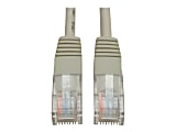 Eaton Tripp Lite Series Cat5e 350 MHz Molded (UTP) Ethernet Cable (RJ45 M/M), PoE - Gray, 2 ft. (0.61 m) - Patch cable - RJ-45 (M) to RJ-45 (M) - 2 ft - UTP - CAT 5e - molded, stranded - gray 1 thumbnail image