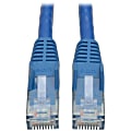 Tripp Lite Cat6 Gigabit Snagless Molded Patch Cable, 1', Blue 1 thumbnail image