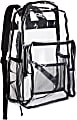 TJ Riley Clear Backpack, Transparent