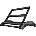 Kantek Sit-Stand Footrest - Black - Steel, Foam - 1 Each 1 thumbnail image