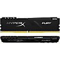 HyperX Fury 8GB DDR4 SDRAM Memory Module - 8 GB (2 x 4GB) - DDR4-2666/PC4-21333 DDR4 SDRAM - 2666 MHz - CL16 - 1.20 V - Non-ECC - Unbuffered - 288-pin - DIMM - Lifetime Warranty 1 thumbnail image