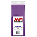 JAM Paper® Tissue Paper, 26"H x 20"W x 1/8"D, Purple, Pack Of 10 Sheets 1 thumbnail image