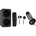Naxa NAS-3061A Portable Bluetooth Speaker System - Black - 100 Hz to 20 kHz - Battery Rechargeable 1 thumbnail image