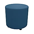 Marco Round Seating Ottoman, 16"H x 19"W x 19"D, Pool 1 thumbnail image
