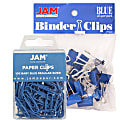JAM Paper® Clips Combo Kit, Regular/Small, Blue